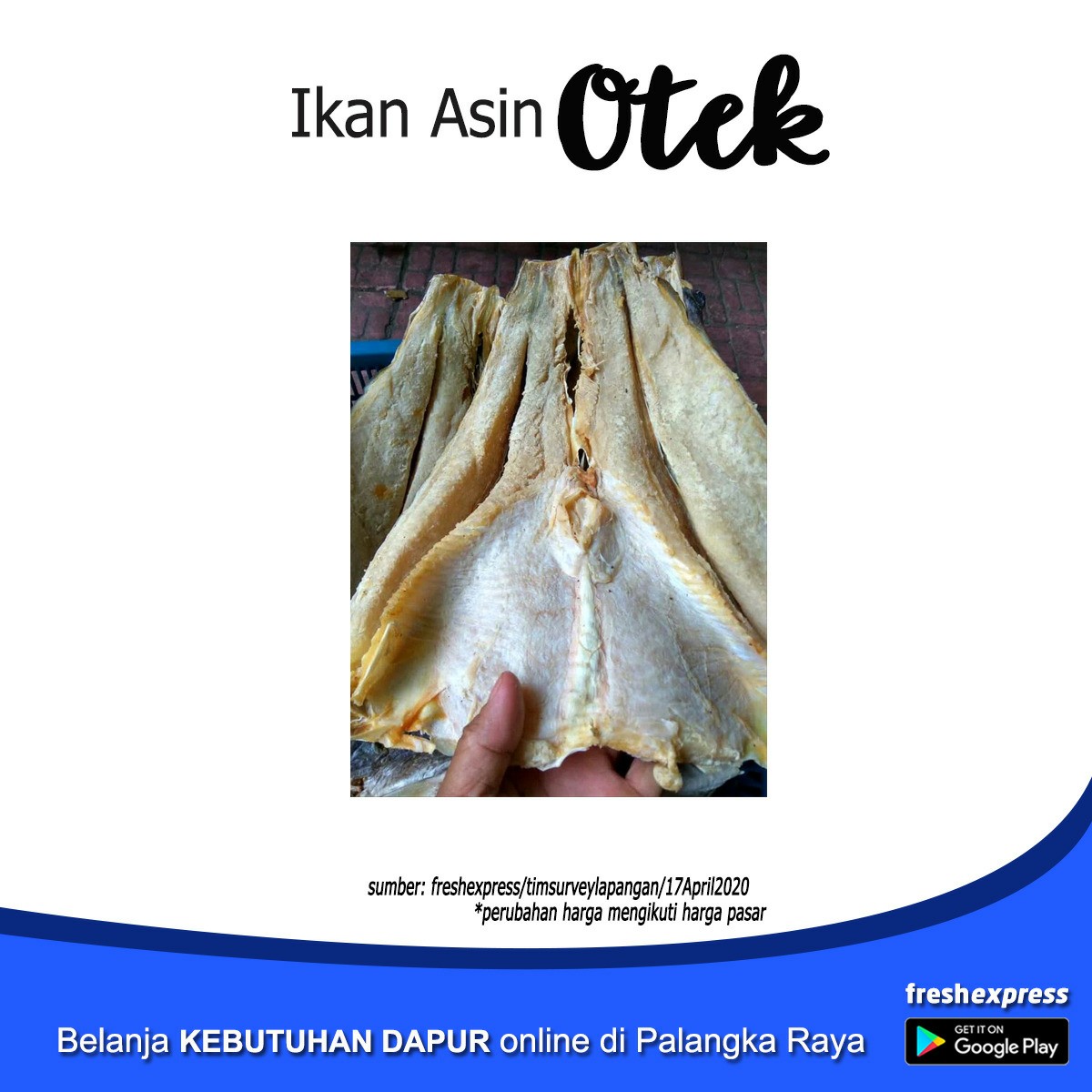 Ikan Asin Otek 100 Gram