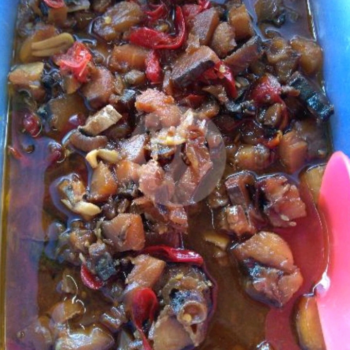 Ikan Asin Telang Asam Manis