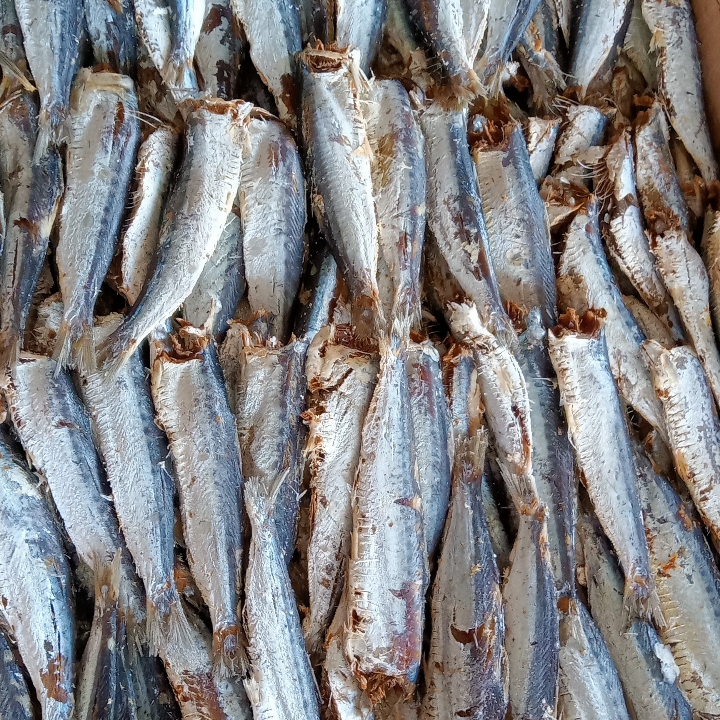 Ikan Asin rebus tanjan
