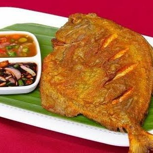 Ikan Bawal Goreng