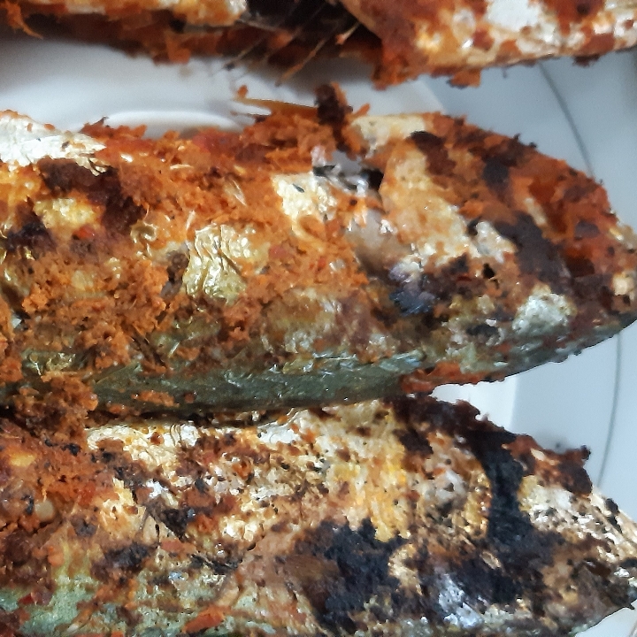 Ikan Gembung Bakar