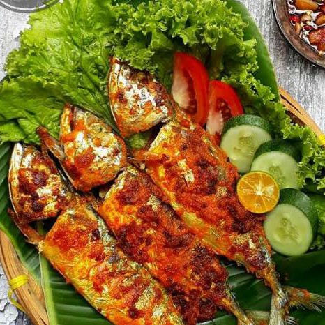 Ikan Gembung Bakar