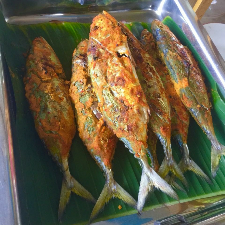 Ikan Gembung Kuring Bakar