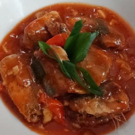 Ikan Gembung Saos Padang