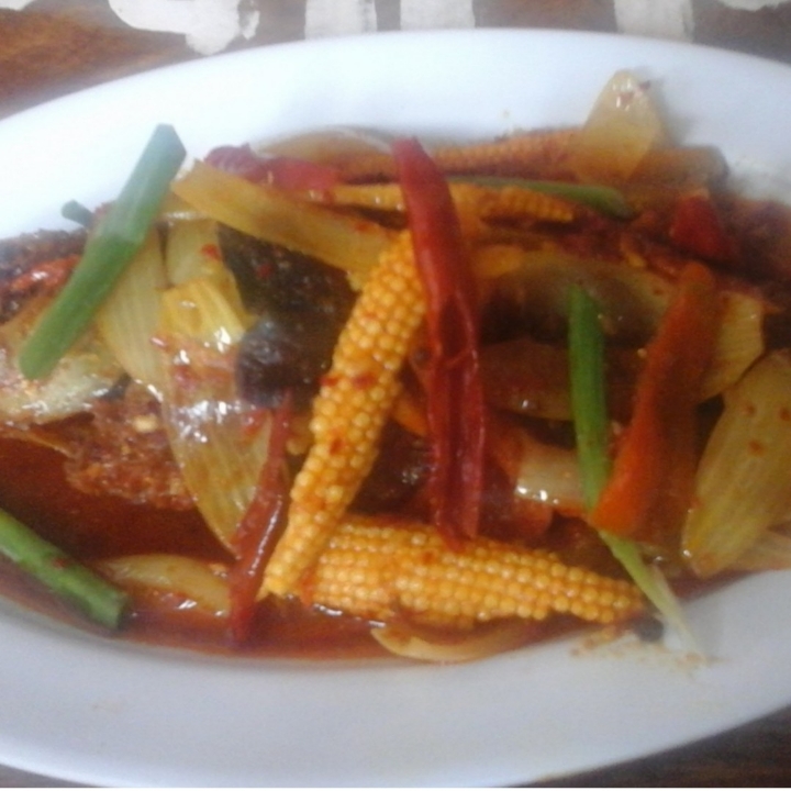 Ikan Goreng Asam Pedas Kering
