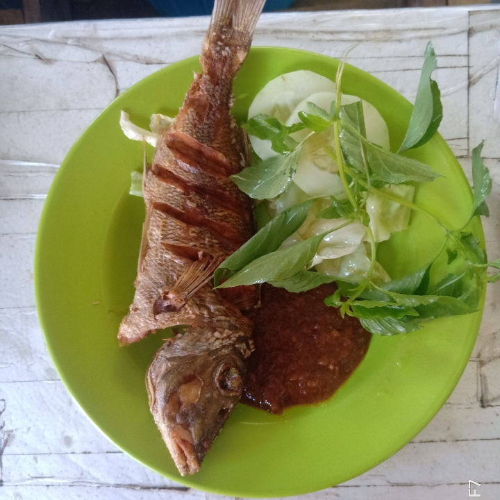 Ikan Goreng Komplit Tambah Nasi