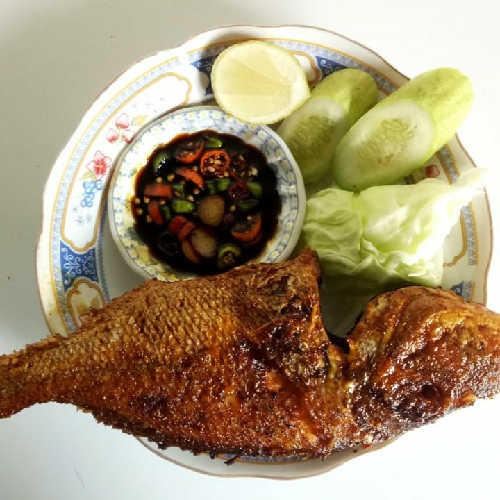 Ikan Kakap Bakar 