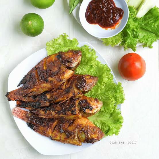 Ikan Kakap Bakar