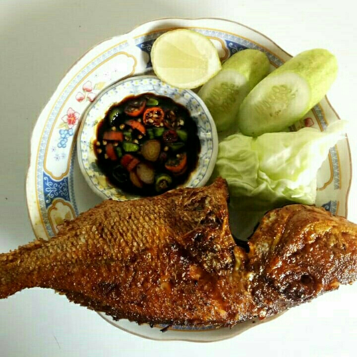 Ikan Kakap Bakar