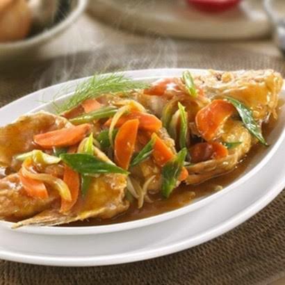 Ikan Kakap Saus Tiram