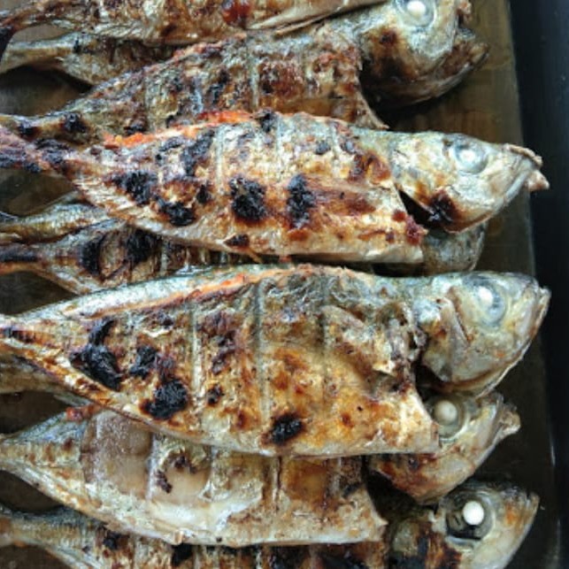 Ikan Katombo Bakar