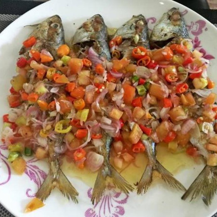 Ikan Katombo Bakar