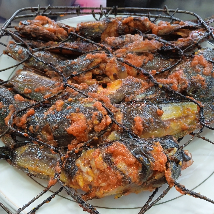 Nasi Ikan Lele Bakar