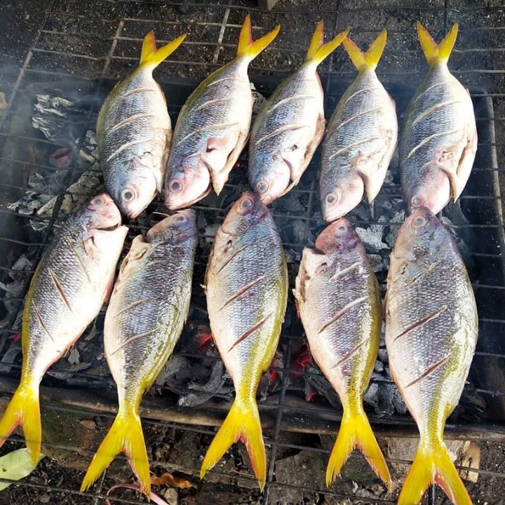 Ikan Mangael Bakar