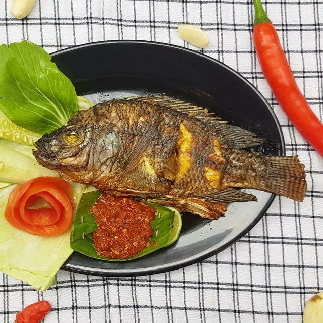 Ikan Mujair Goreng