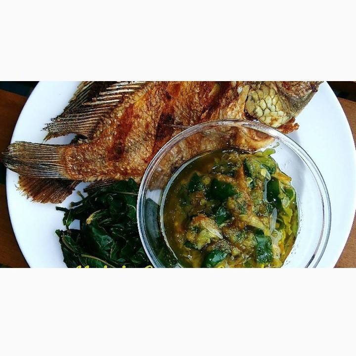Ikan Mujair Sambal Ijo