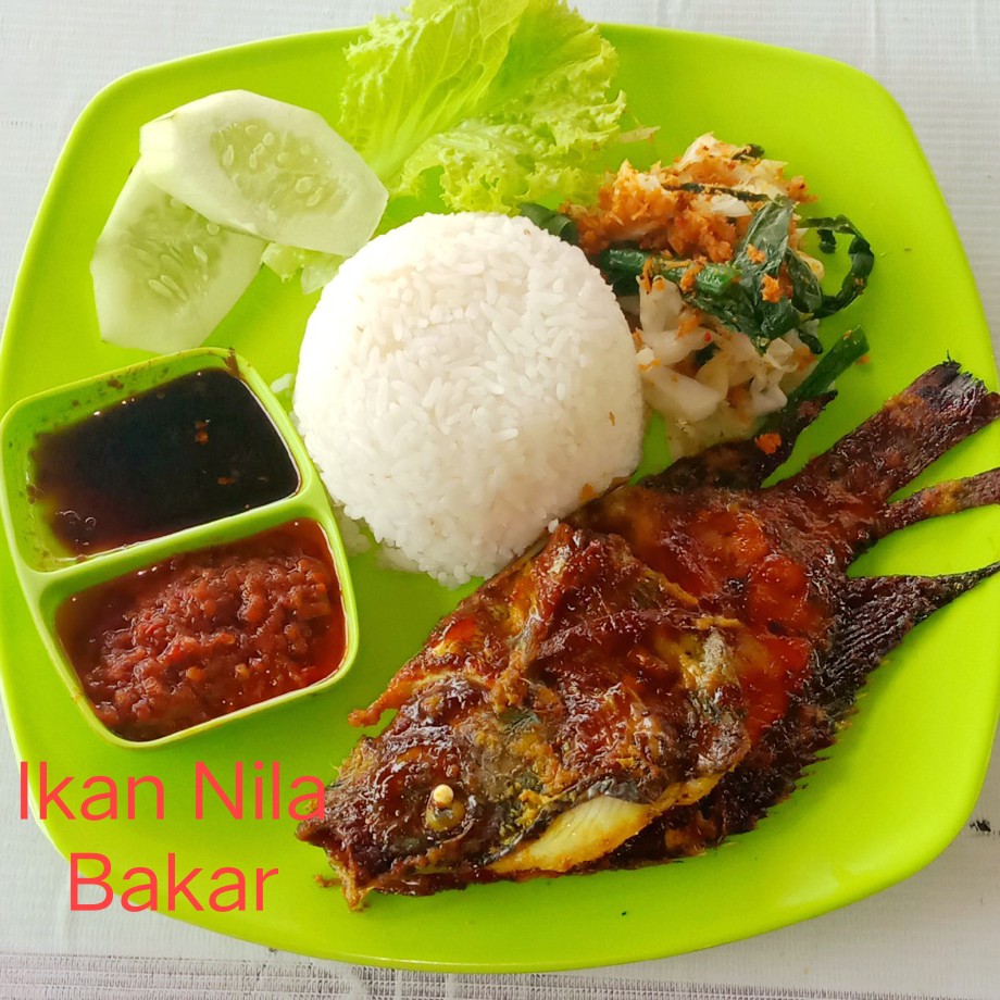 Nasi Ikan Nila Bakar