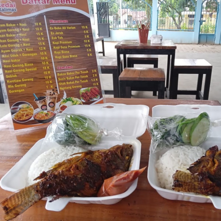 Ikan Nila Bakar Dengan Nasi