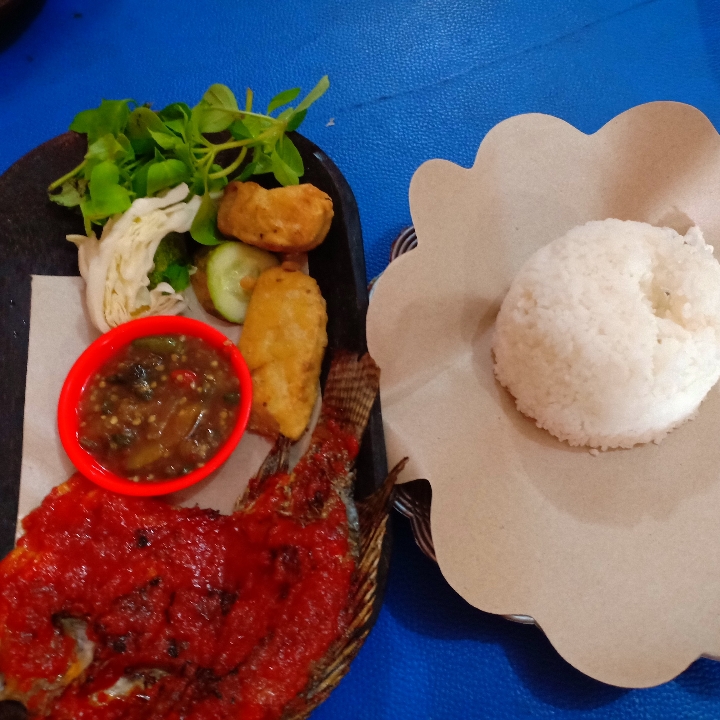 Ikan Nila Bakar Sambal Dadakan