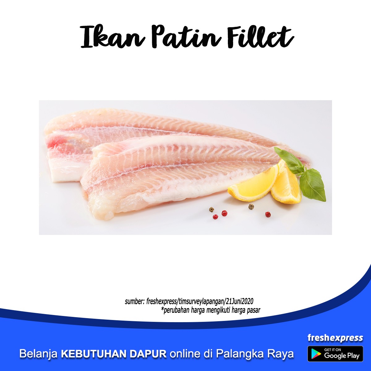 Ikan Patin Fillet 1 Kg