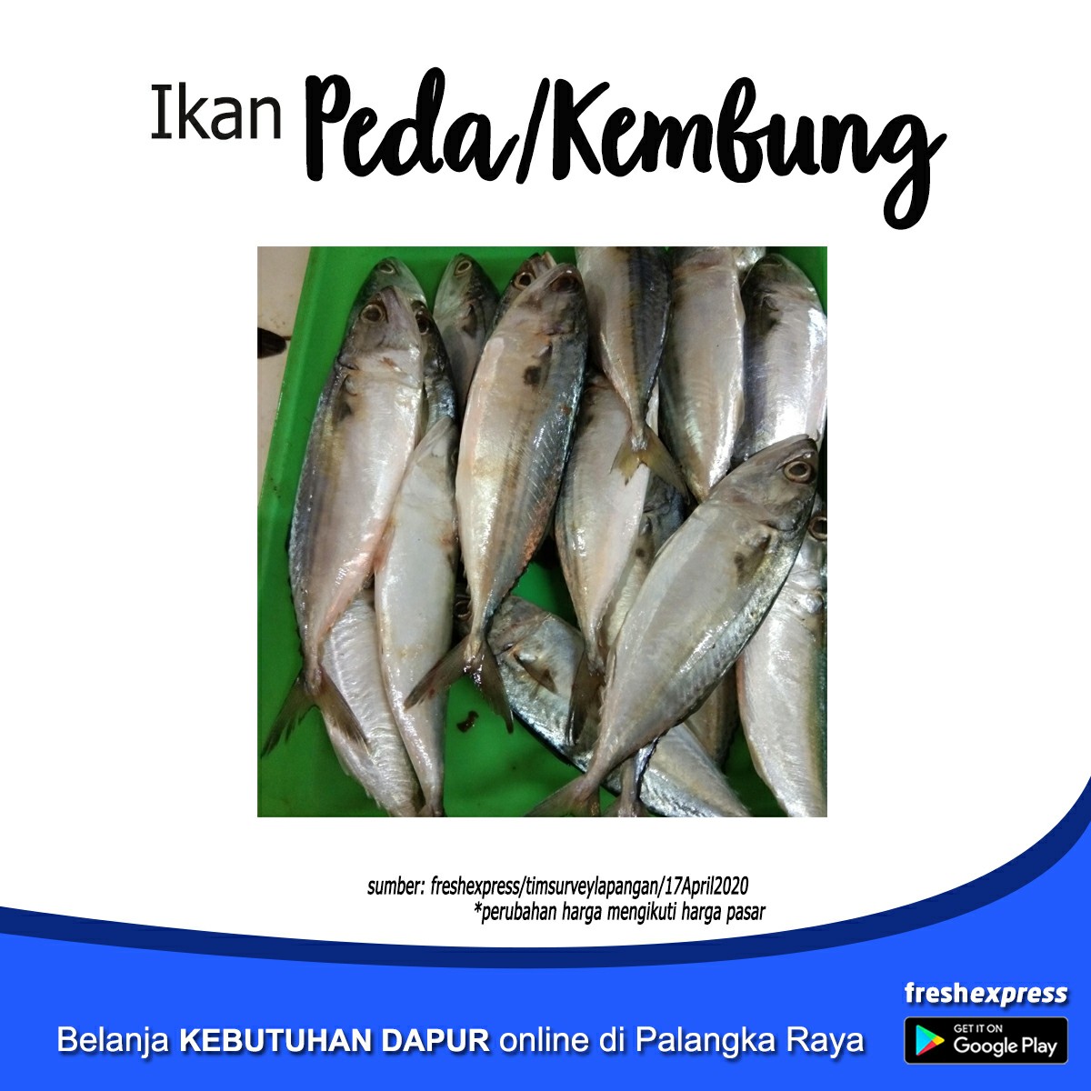 Ikan Peda - Setengah Kg