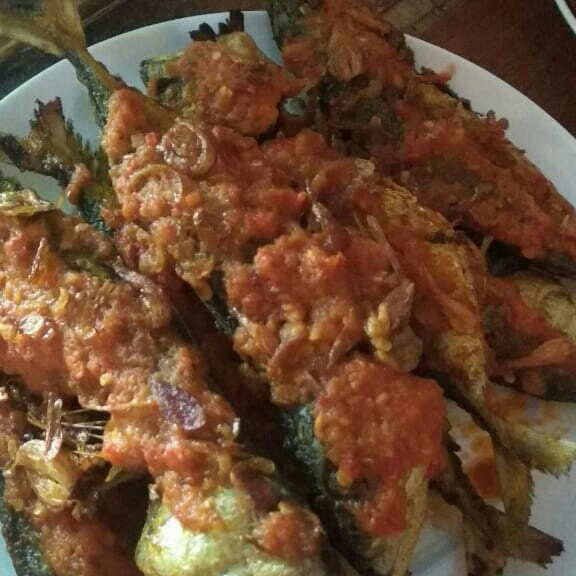 Ikan Salayang Bubu Balado 