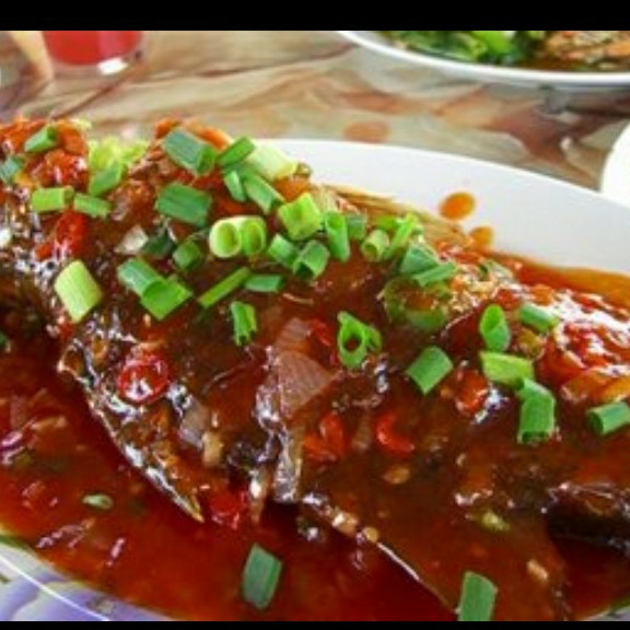 Ikan Saus Tiram