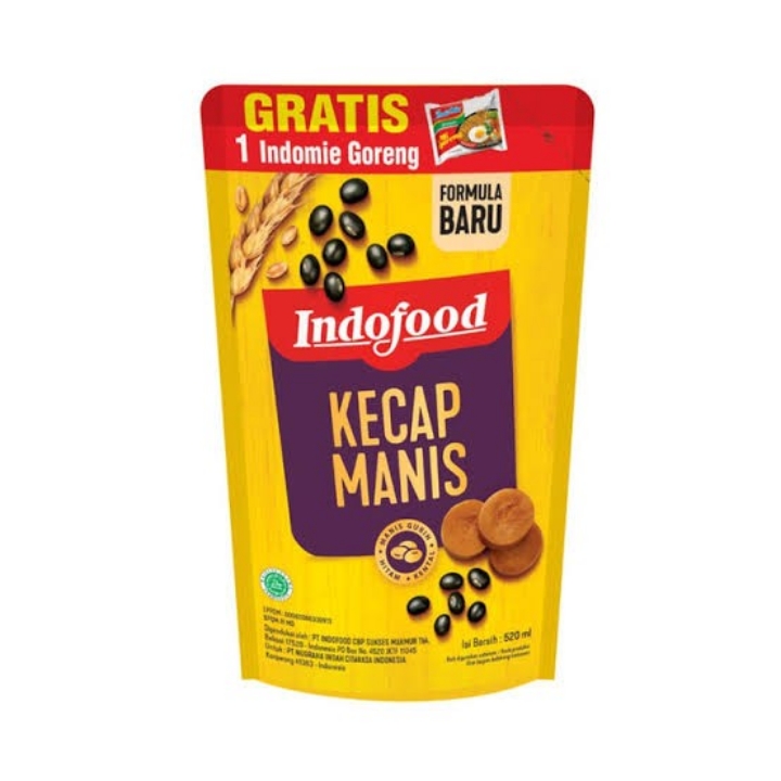 Indofood Kecap Manis 520ml