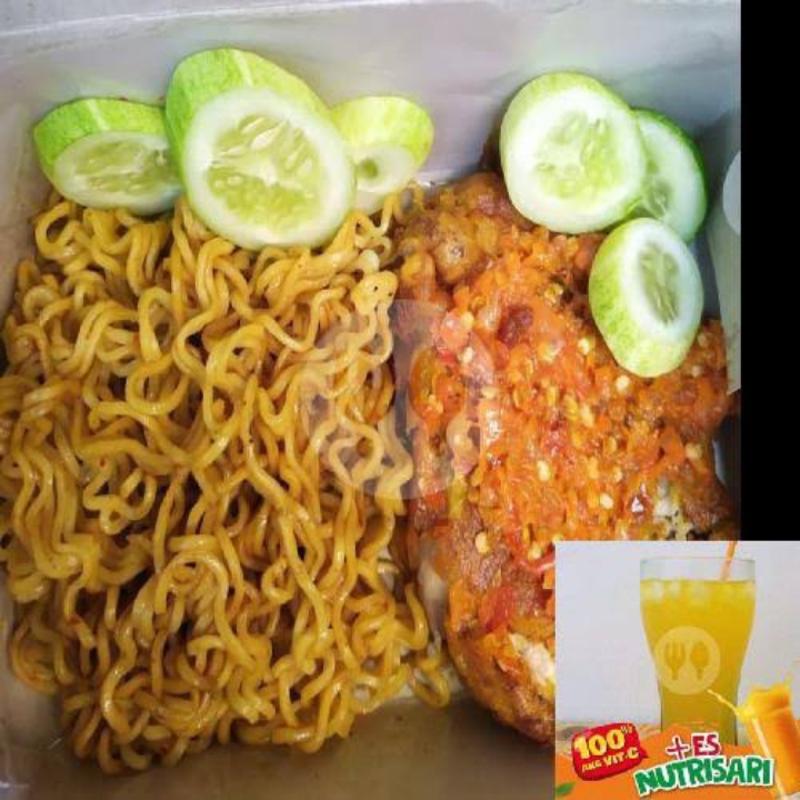 Indomie Ayam Es Nutrisari