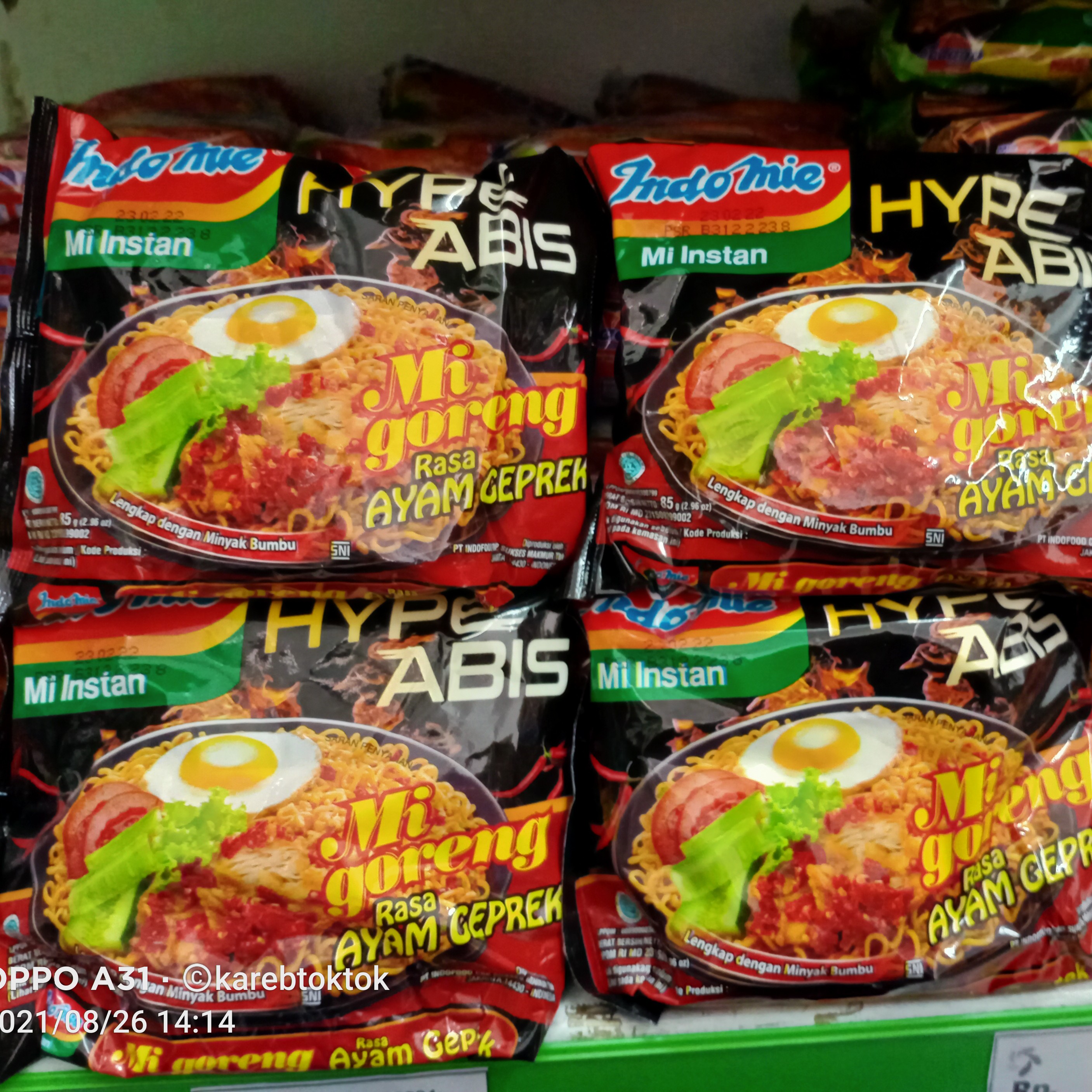 Indomie Ayam Geprek