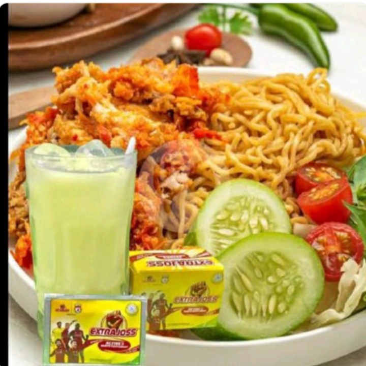 Indomie Ayam Geprek Es Extrajos Susu