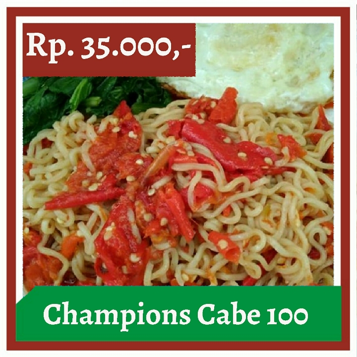 Indomie Geprexs 87-Champions Cabe 100