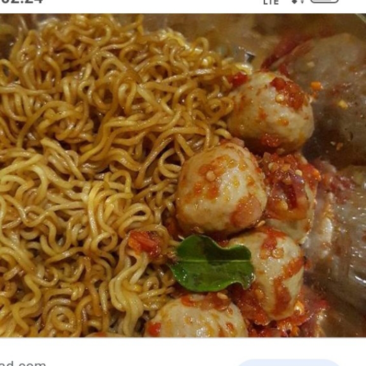 Indomie Goreng Ayam Geprek Pake Bakso 