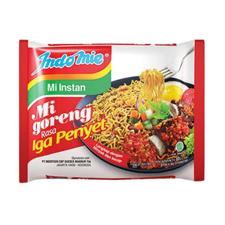 Indomie Goreng Iga Penyet