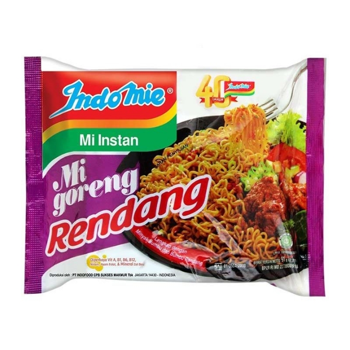 Indomie Goreng Rendang