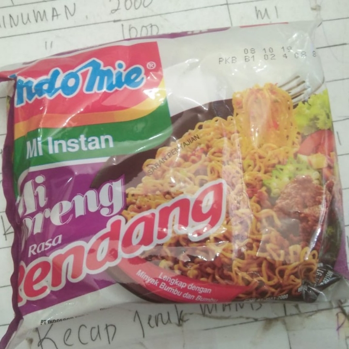 Indomie Goreng Rendang