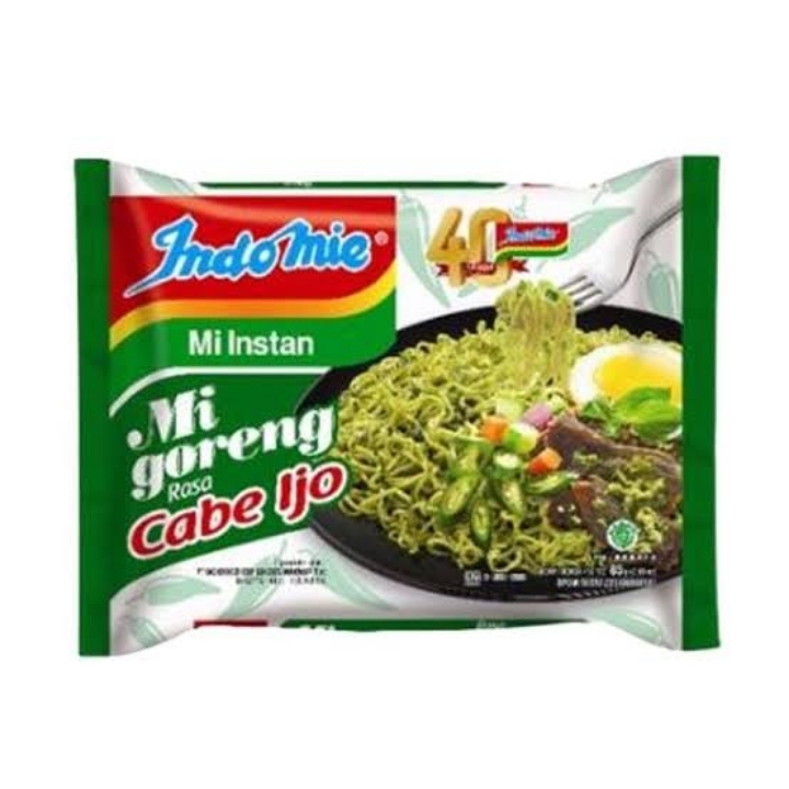 Indomie Goreng Sambal Ijo