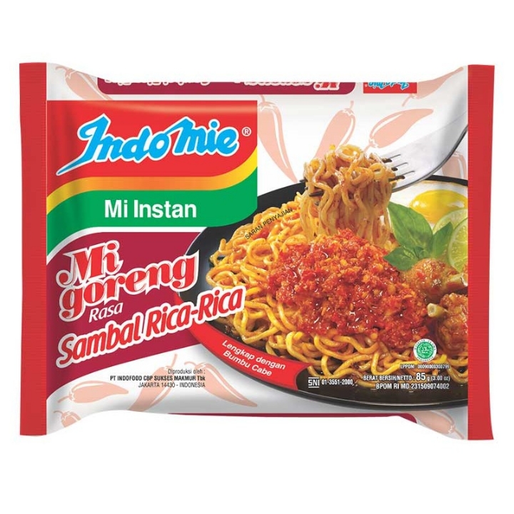 Indomie Goreng Sambal Rica Rica