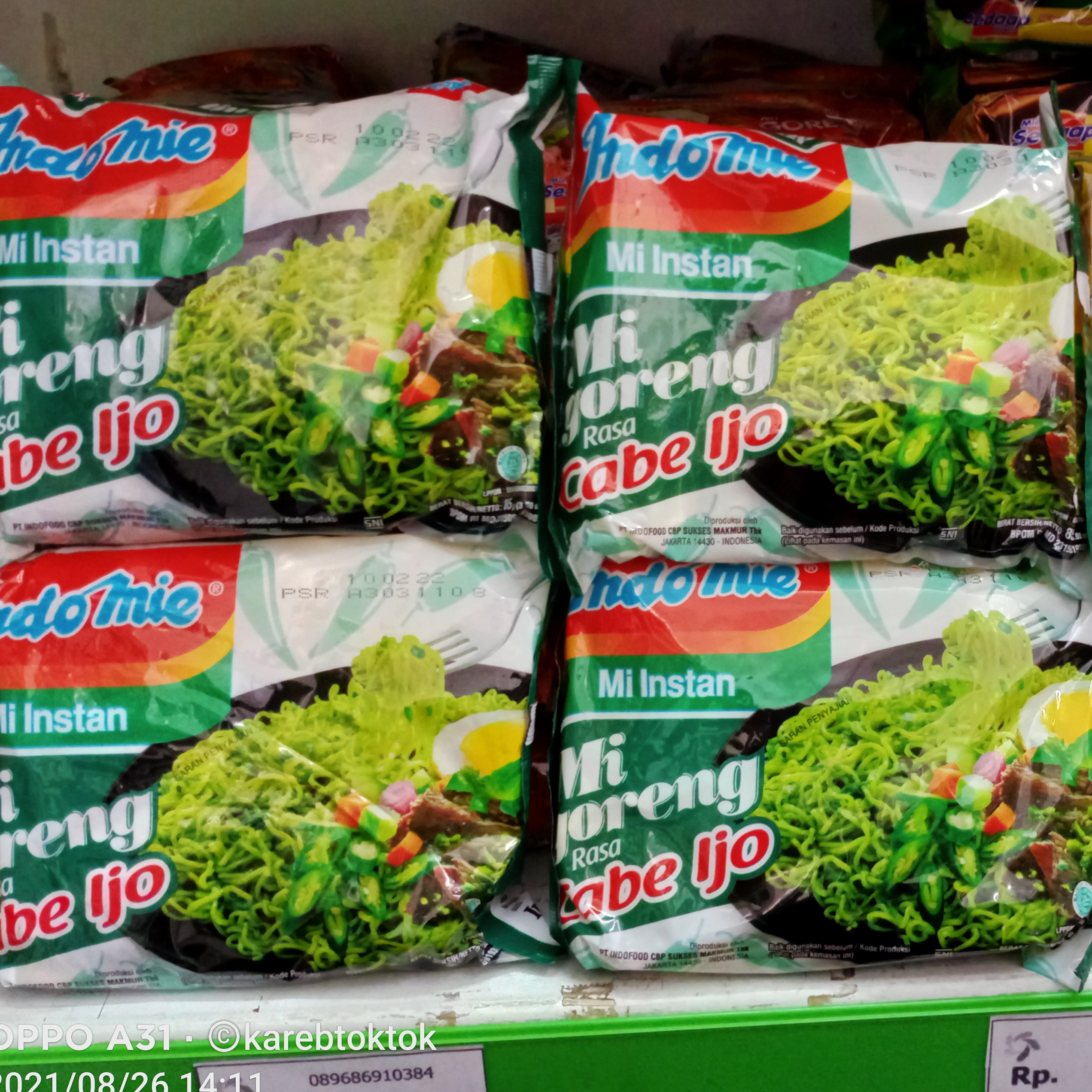 Indomie Grg Cabe Ijo