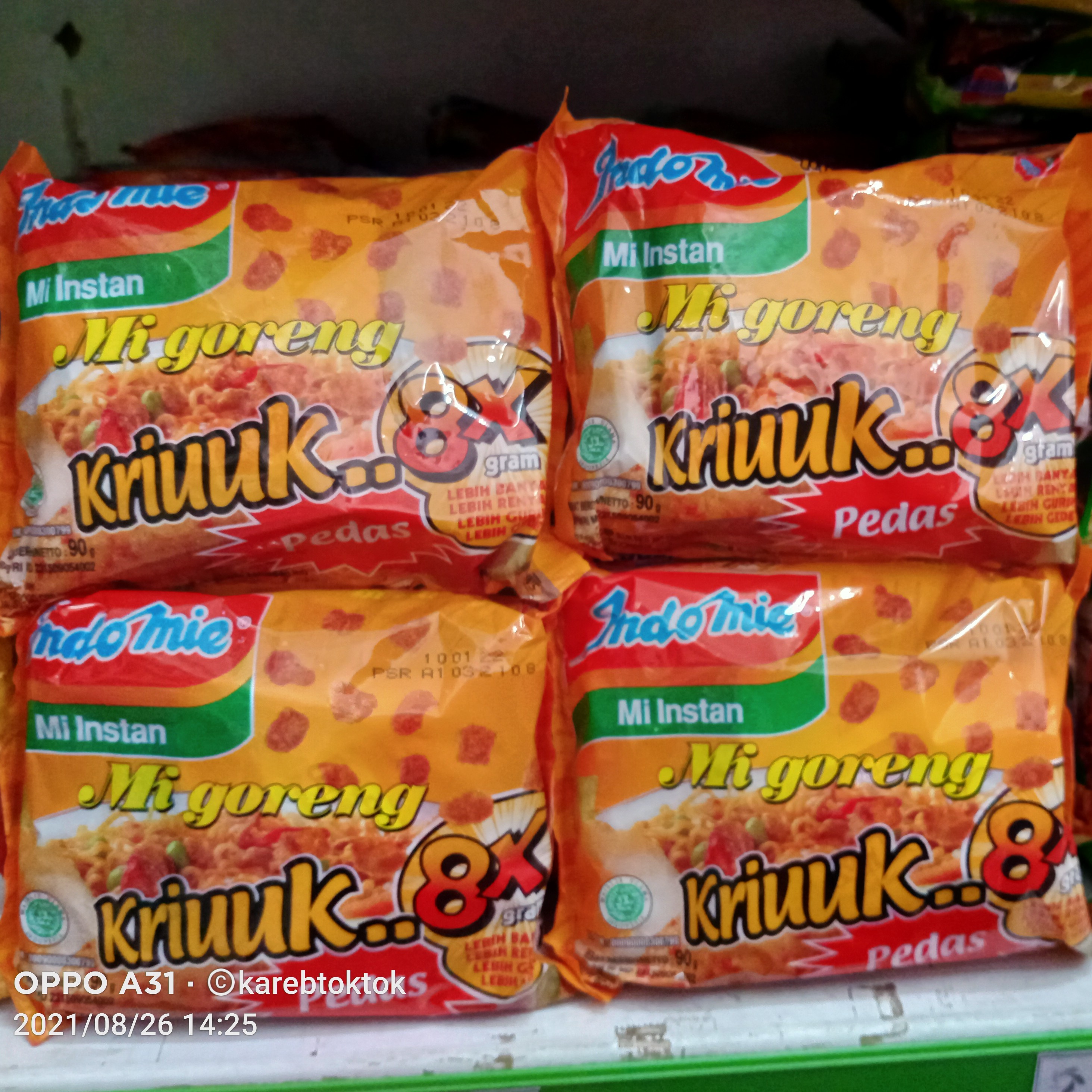 Indomie Grg Kriuuk Pedas