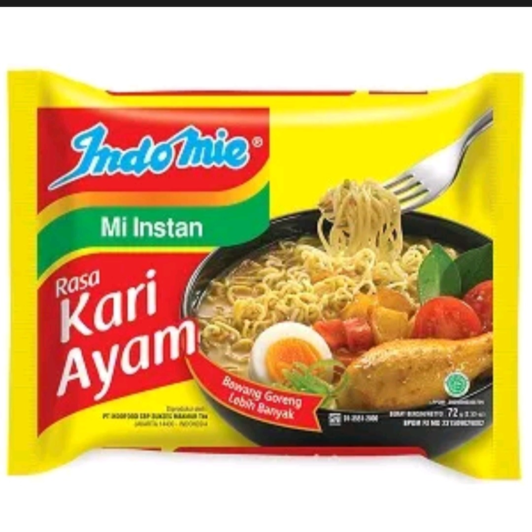 Indomie Kuah Kari Ayam