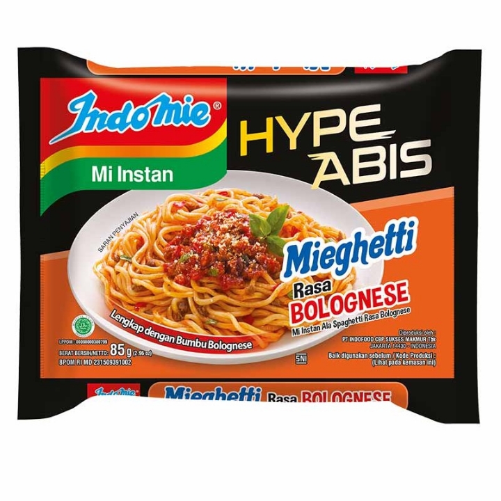 Indomie Mieghetti Bolognese