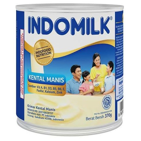 SKM Indomilk Putih 370 Gram