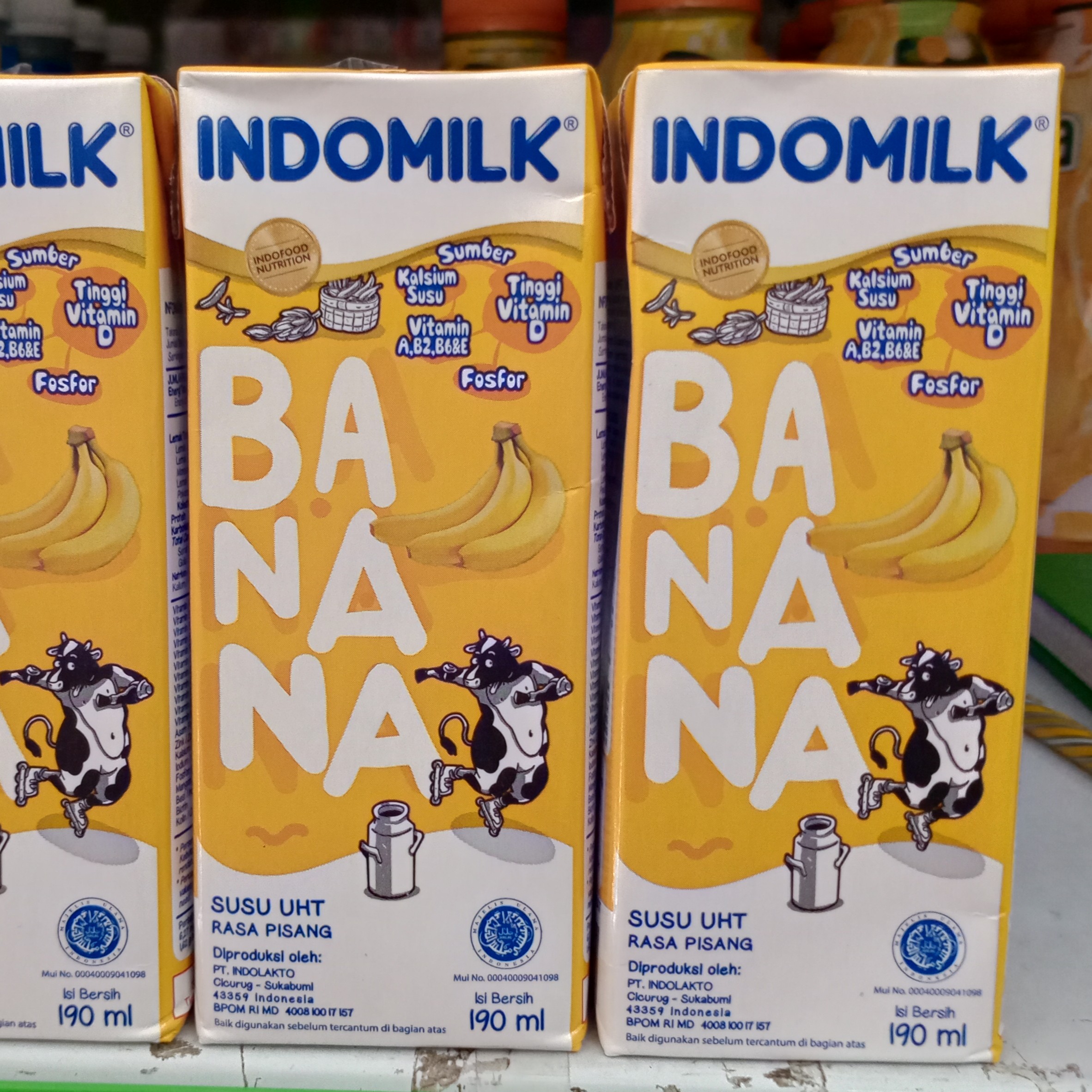 Indomilk Uht Rs Banana 190ml