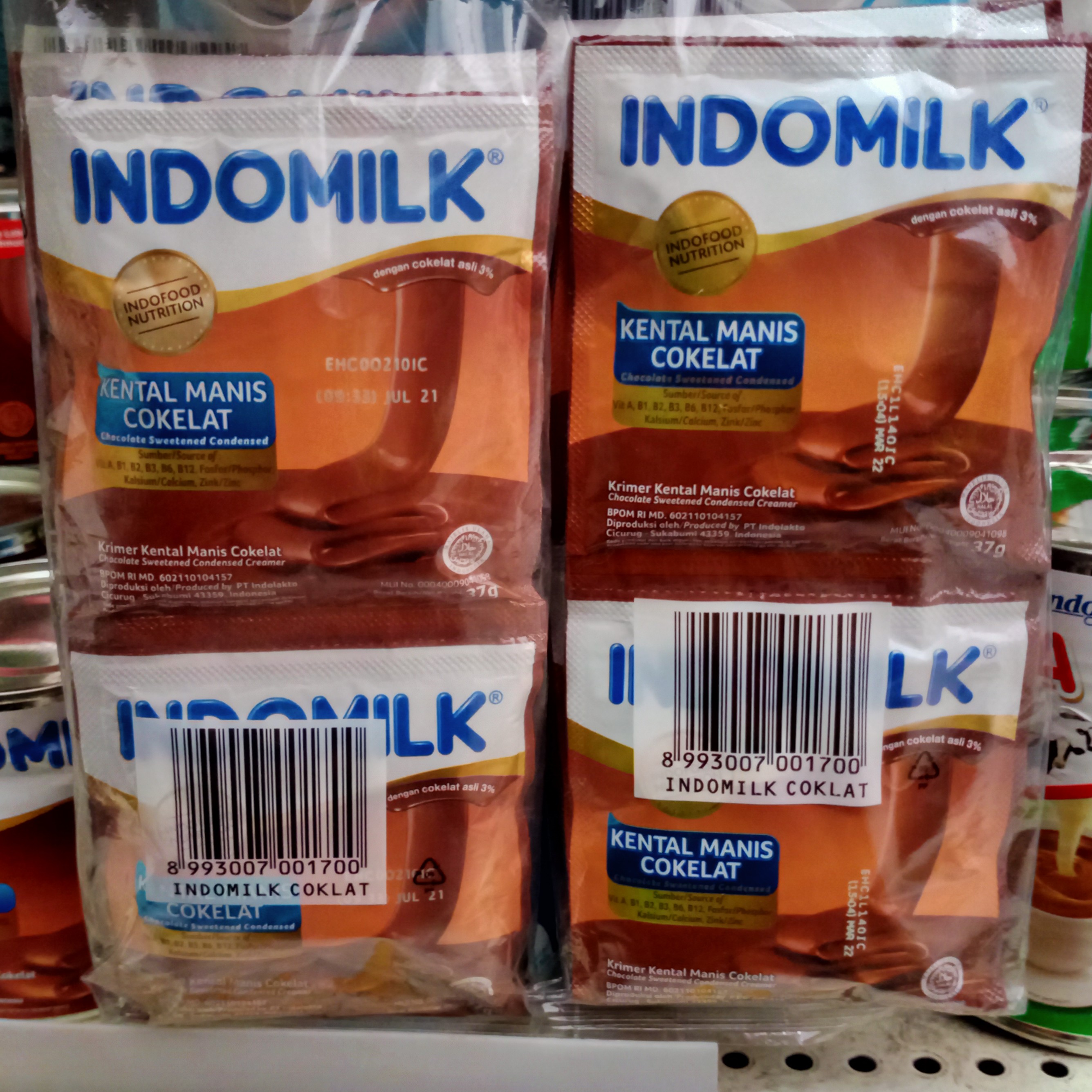 Indomilk coklat sachet
