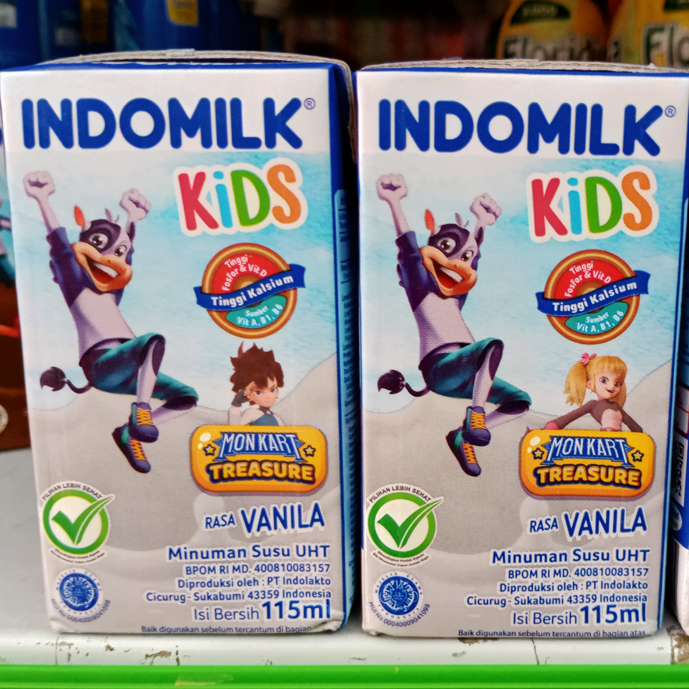 Indomilk kids Rs Vanilla 115ml