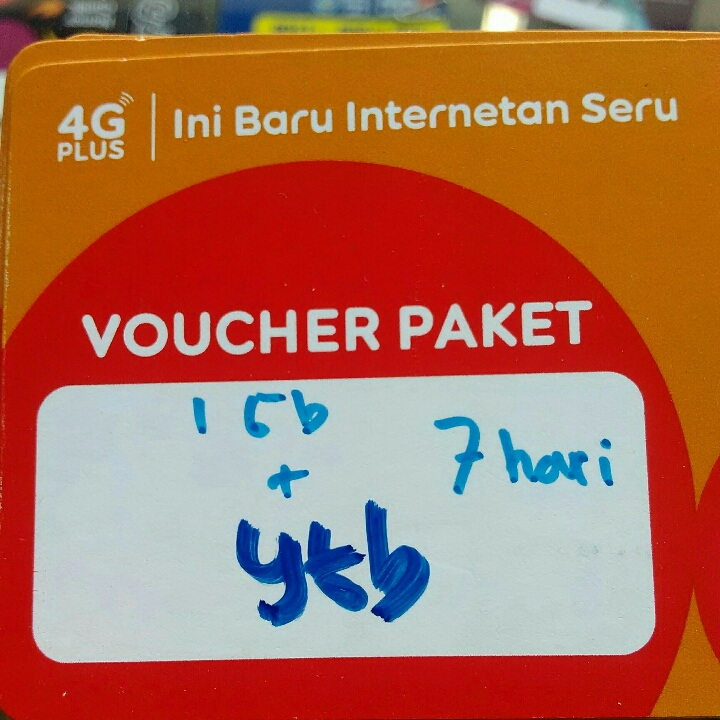 Indosat 1 Gb  Yuotube 7 Hari