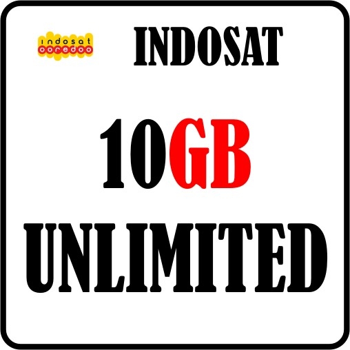 Indosat 10GB Unlimited