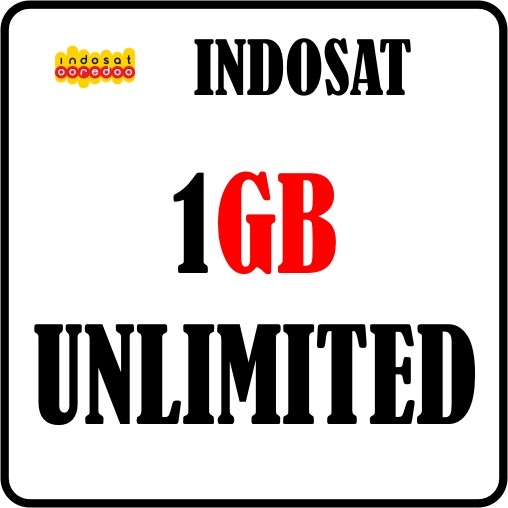 Indosat 1GB Unlimited