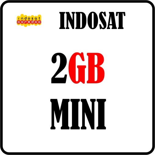 Indosat 2GB MINI